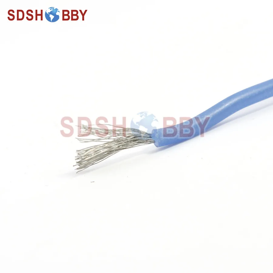 1 Metro 24AWG Filo di Silicone/Gel di Silice Filo/Cavo in Silicone (40/0. 08, Od: 1.4)