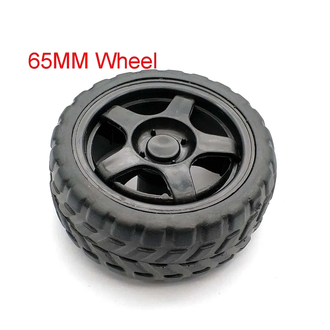 아두이노용 로봇 스마트 자동차 휠, DIY 스마트 자동차, 65mm