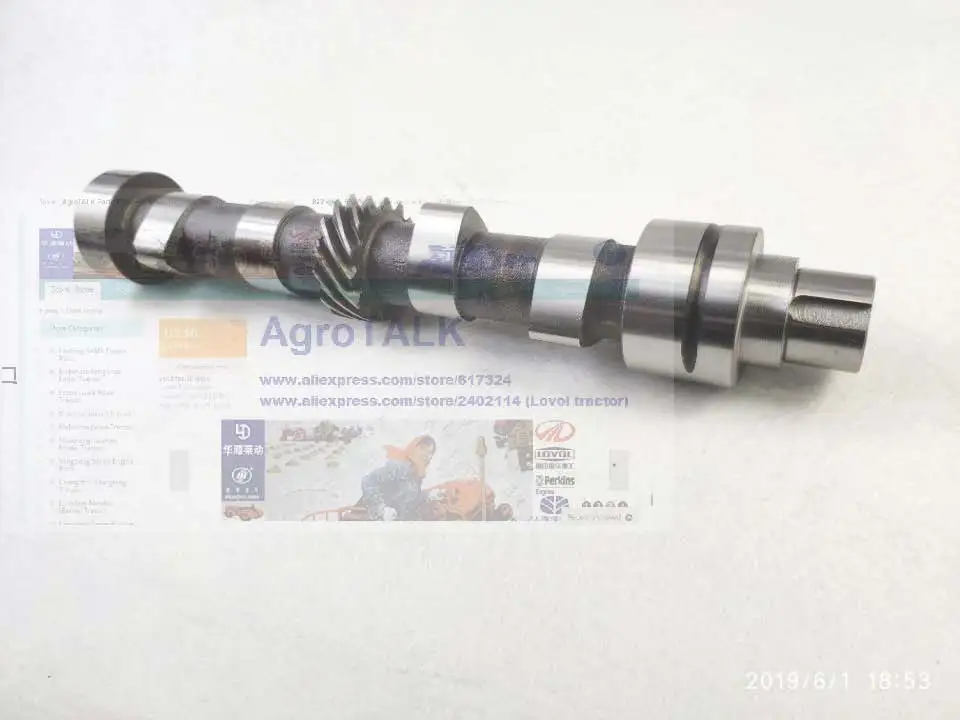 

camshaft for Lijia two cylinders series engine , part number:2-06001-1