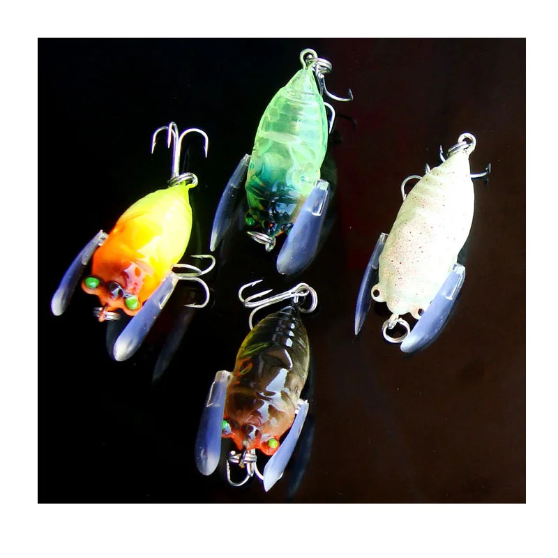 Lure Insect Bait 6g Topwater Fishing Cicada Lures Freshwater Artificial Hard Baits 1 Piece Sale