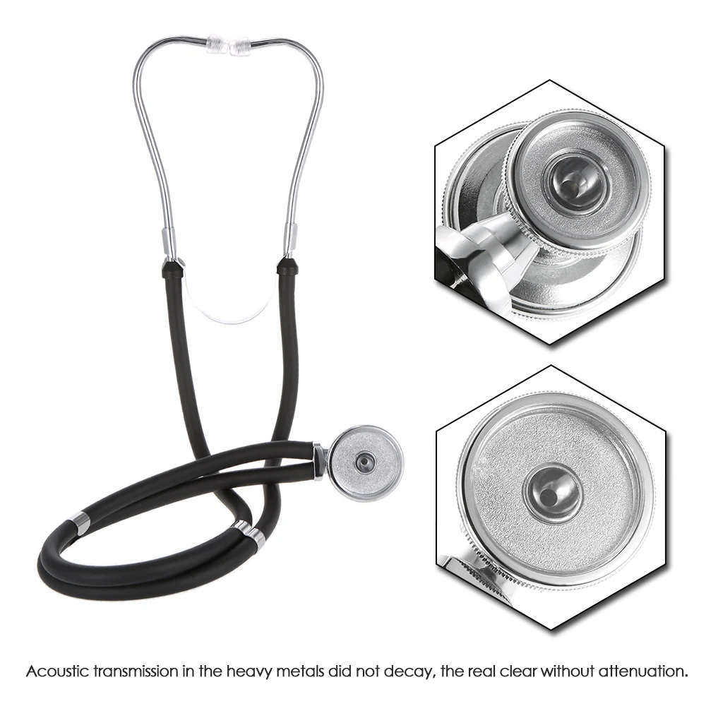 stethoscope for nurses Medical Stethoscope Dual Headed Double Tube Professional Stethoscope Doctor Medical Equipment Portable