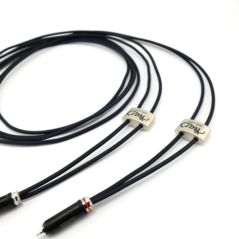 3M/Pair Yter Interconnect Ag-Pd Alloy Audio RCA Cable for Amplifier Hiend CD Player