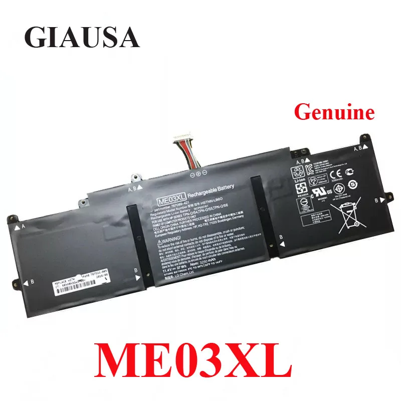 Wholesale ME03XL battery ME03 battery for HP Stream 11 13-C010NR Notebook ME03XL 787089-421 787521-005 HSTNN-UB6M