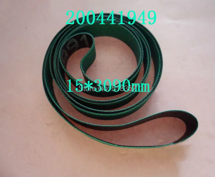 

200441949 Charmilles Belt 15 x 3090mm Green ( with one side black), Wire EDM-Low Speed Machine Spare Parts