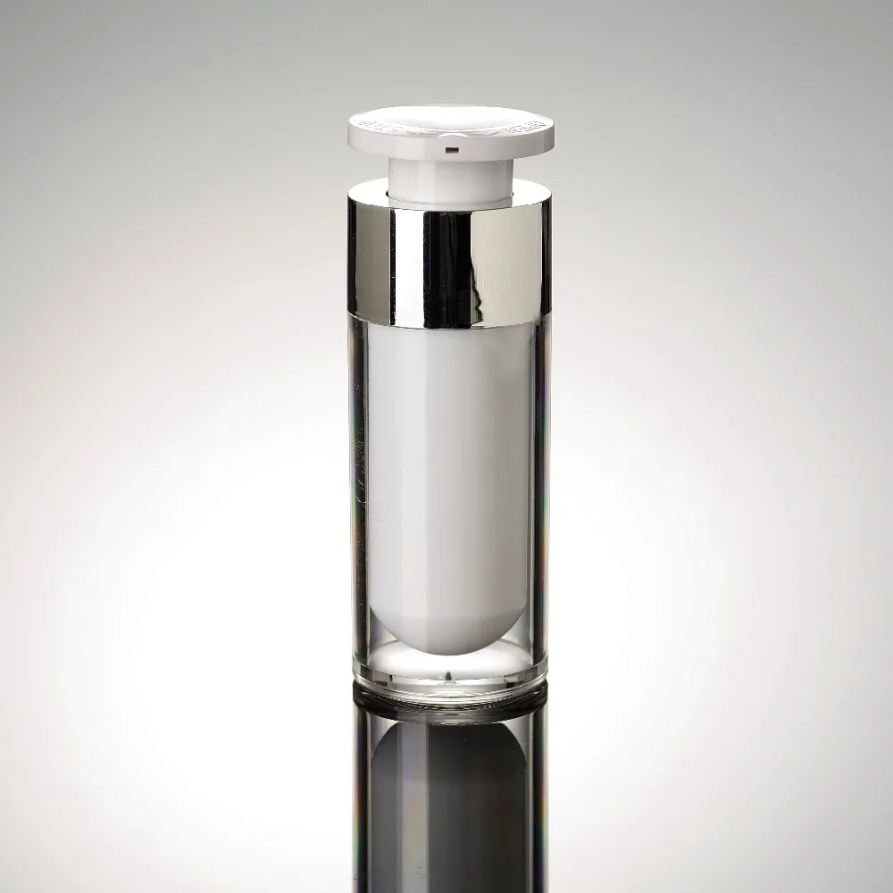 

30ml lock head acrylic airless vacuum pump lotion bottle used for serum/lotion/emulsion/foundation Cosmetic Container