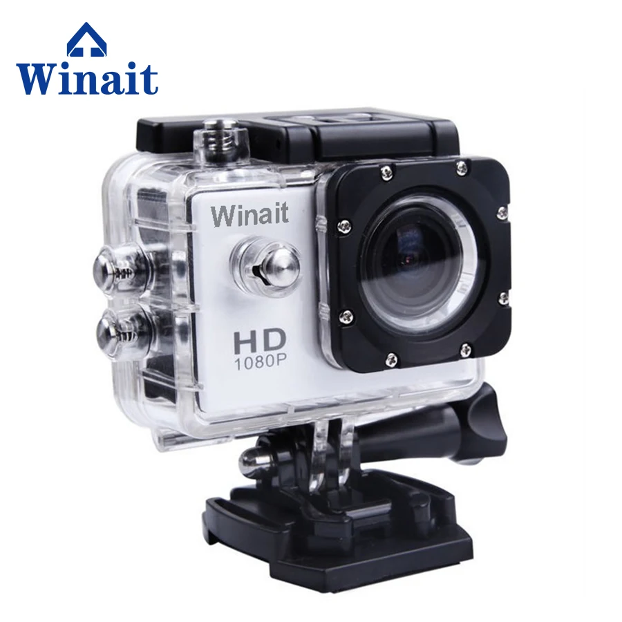 Winait hot sale S8 sports camera with 5mp cmos senor,max 12mp 1.5'' TFT dispaly water proof 30 meters