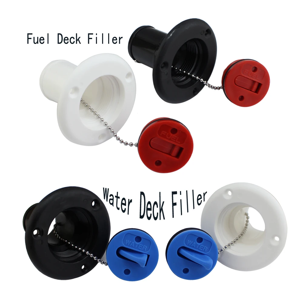 ABS Nylon Plastic Fuel Water Deck Filler 1.5