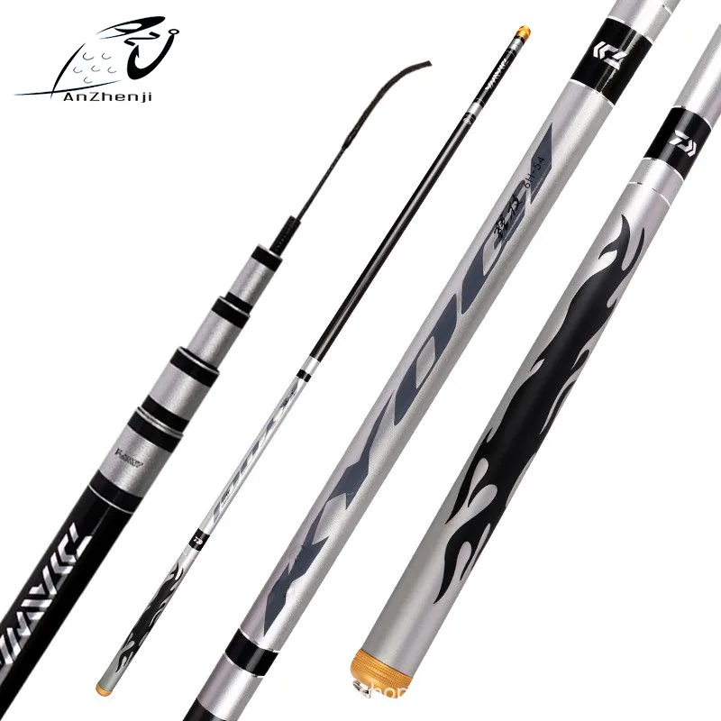 

2019 New Super Hard Taiwan Fishing Rod Carbon Ultralight Stream Rods 3.6m 3.9m 4.5m 4.8m Pole