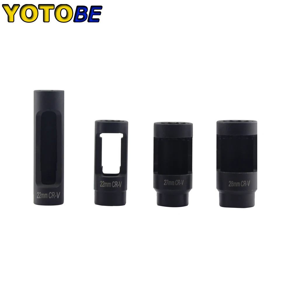 4pc Oxygen Sensor Socket Set 22mm 7/8