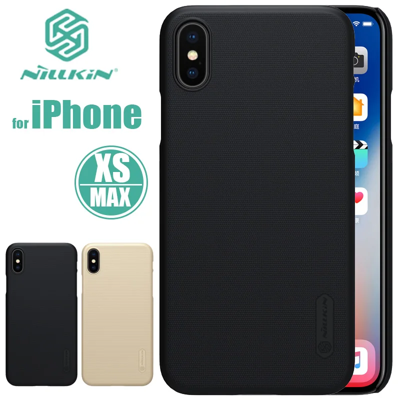 for iPhone XS Max Case Nillkin Super Frosted Shield for iPhone XR Phone Case Hard Back Cover for iPhone XS Max XR X Nilkin Capa