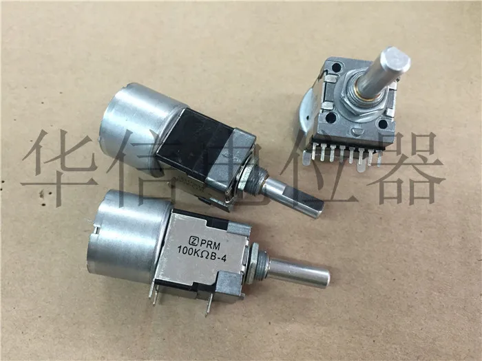 [VK] Oslo VS-8200A amplifier potentiometer 1615 double motor potentiometer B100K-4 handle 25F switch