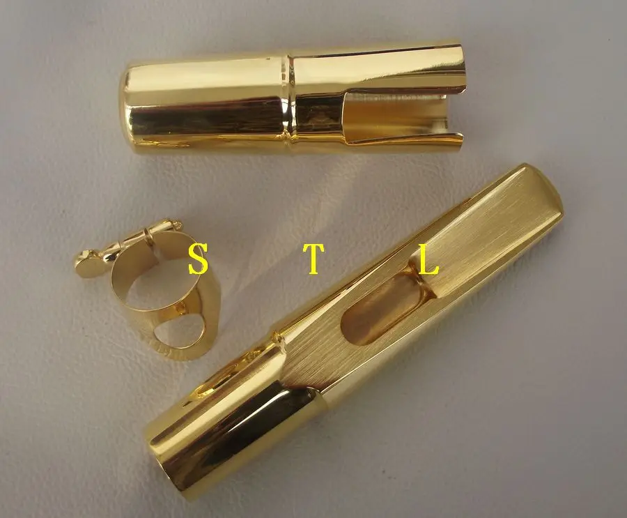 

Alto saxophone mouthpiece ligature cap Gold plate 6# 7# 8# 9#