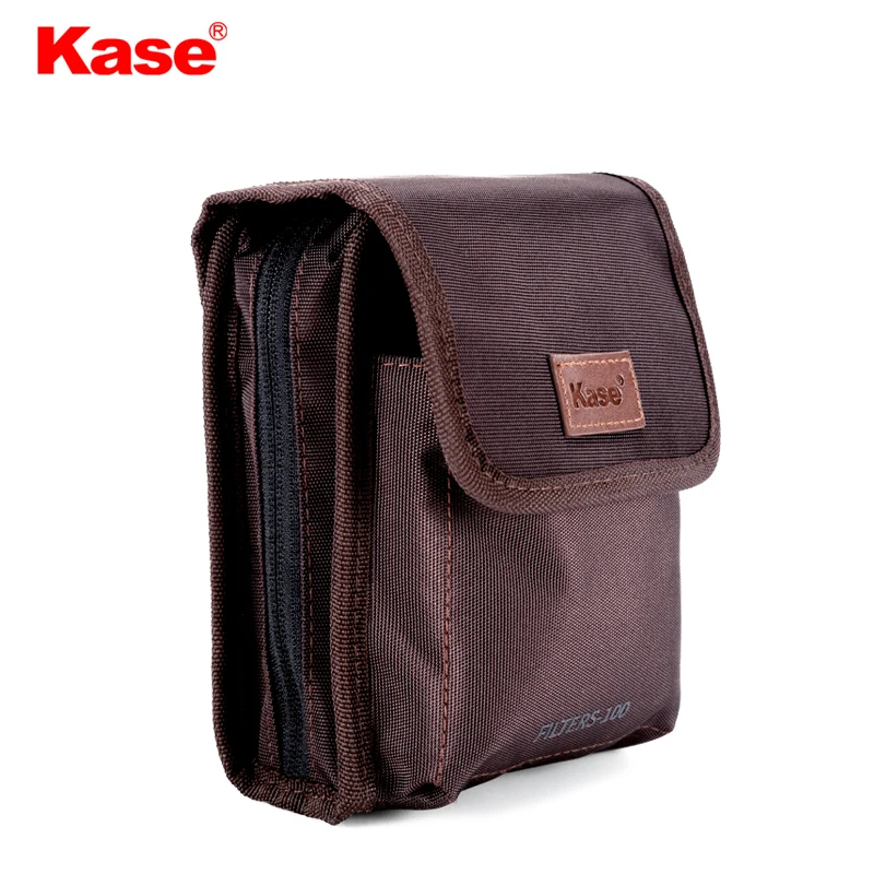 Kase 100mm series Canvas Filter Soft Bag Protector Case Pouch for 100x100mm 100x150mm Square Filters,Can hold 10 Filters