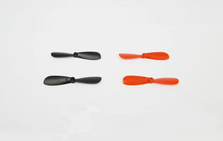 4pcs/lot K408 Mini 45mm CW/CCW Red Black Helicopter Propellers DIY Plastic Model RC Airplane Toys Motor