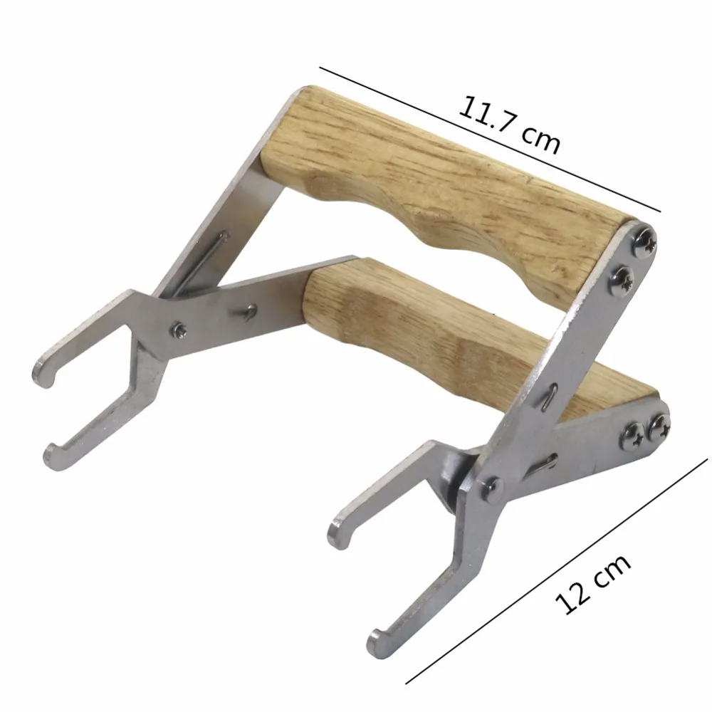 1 Pcs Nest Box Jig Beehive Equipment Bee Feeder Drinking Cellular Basis Bee Hive Frame Holder Lifter Capture Grip Tool