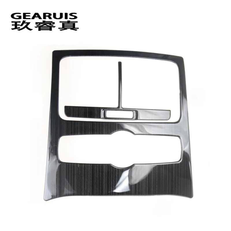 Car styling Rear air conditioning vent decorative frame outlet trim stickers Covers for Audi A6 C5 C6 interior auto Accessories