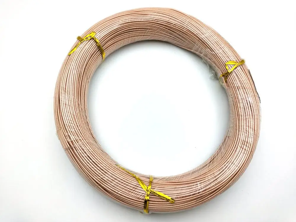 200M 50 ohm RG178 cable Connector Wires RG-178 RF Coax coaxial cable 250 degree centigrade image 4