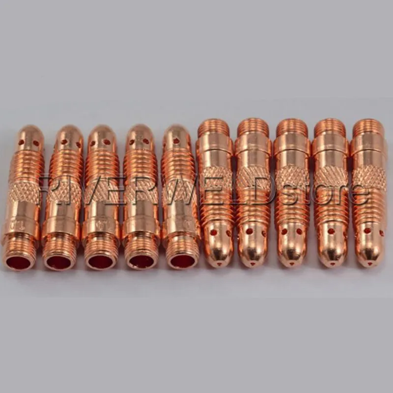 

TIG Kit Collet Bodies 10N30 .040" 1.0mm Fit TIG Welding Torch SR PTA DB WP 17 18 26 Series Consumables Accessories,10PK