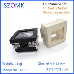 DIY electronic enclosure plastic housing (1Pcs) 95*95*72mm new arrival LCD electronic box project box junction housing