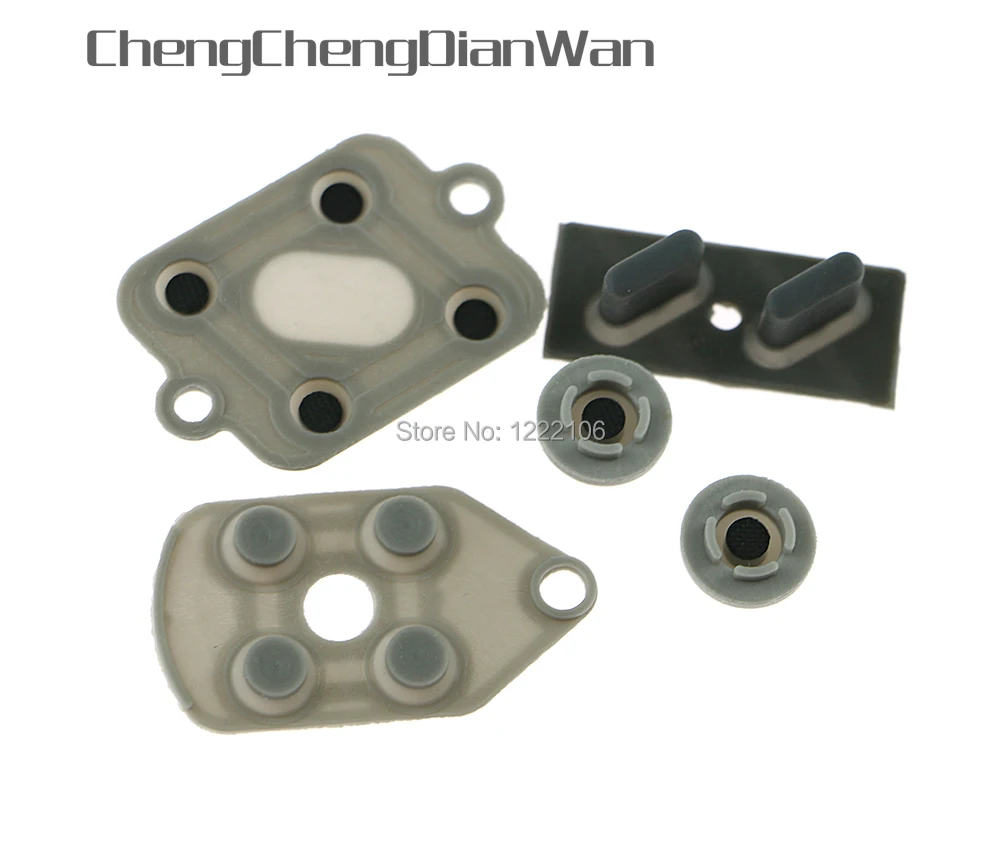 10 zestawów gumek przewodzących do Super NES Nintendo SNES, silikonowe podkładki pod przyciski, naprawa kontrolera do SFC