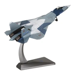 戦闘ダイキャスト金属飛行機モデルおもちゃ,ロシアT-50 SU-57, 1:72スケール,新しい小売ボックスコレクション,ギフト