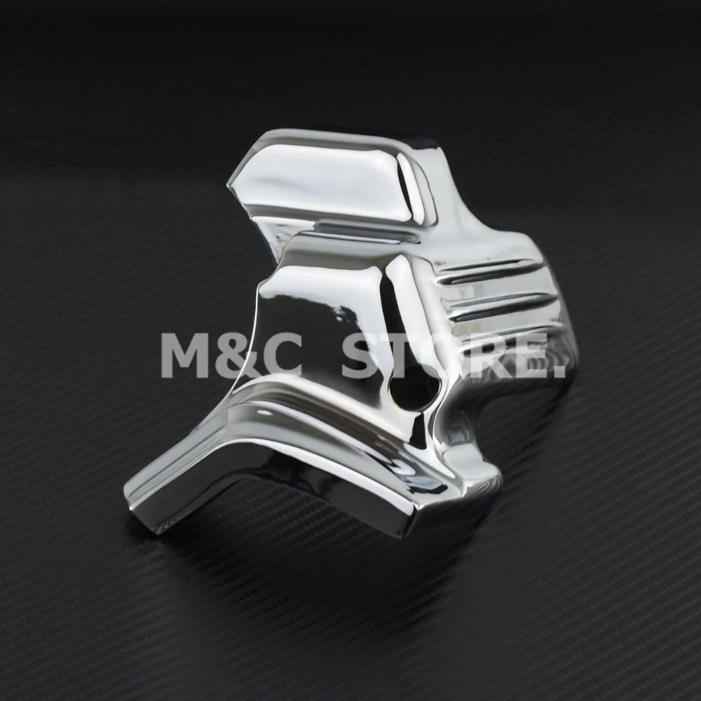 Motorcycle Starter Cover Chrome/ Black For Harley Touring Electra Glides Road Glides Street Glides FLHTCU FLTRX FLHT FLHR 07-15
