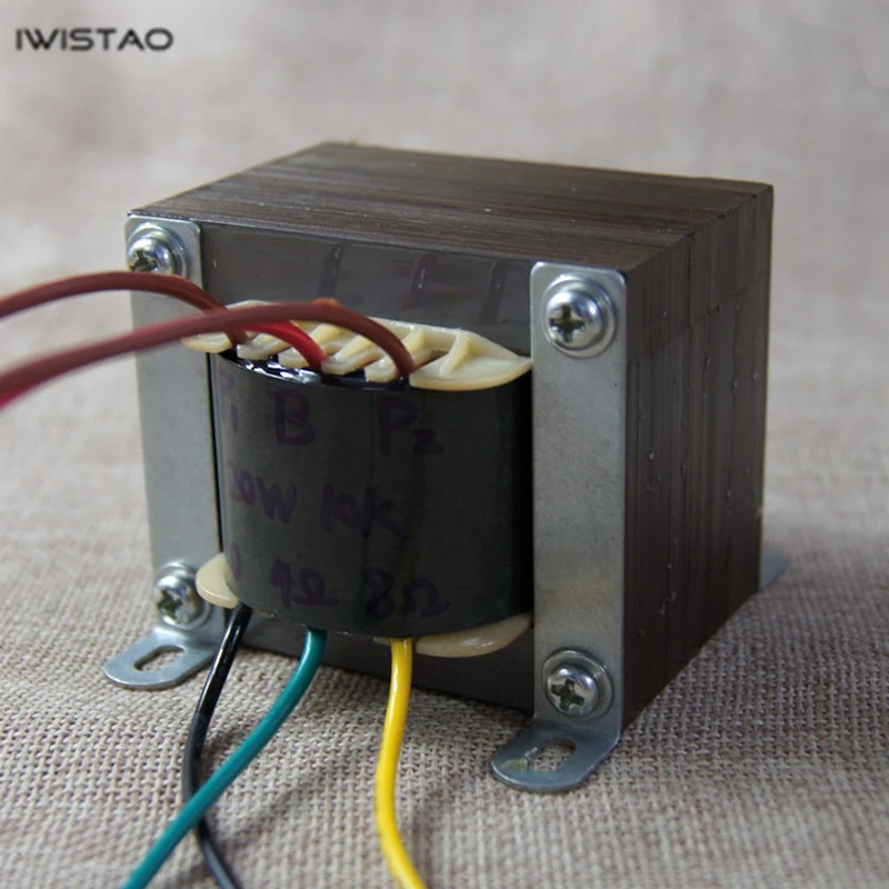 

IWISTAO 20W Tube Amplifier Output Transformer Pull-Push Z11 Silicon Steel EI For Tube Amp Power Audio Horizontal installation