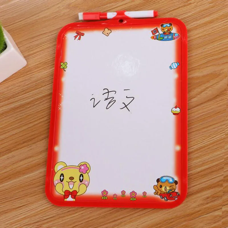 Multi-Function Message Whiteboard 16*20cm Erasable Children Drawing Boardschool Supplies Pens For School Stationery