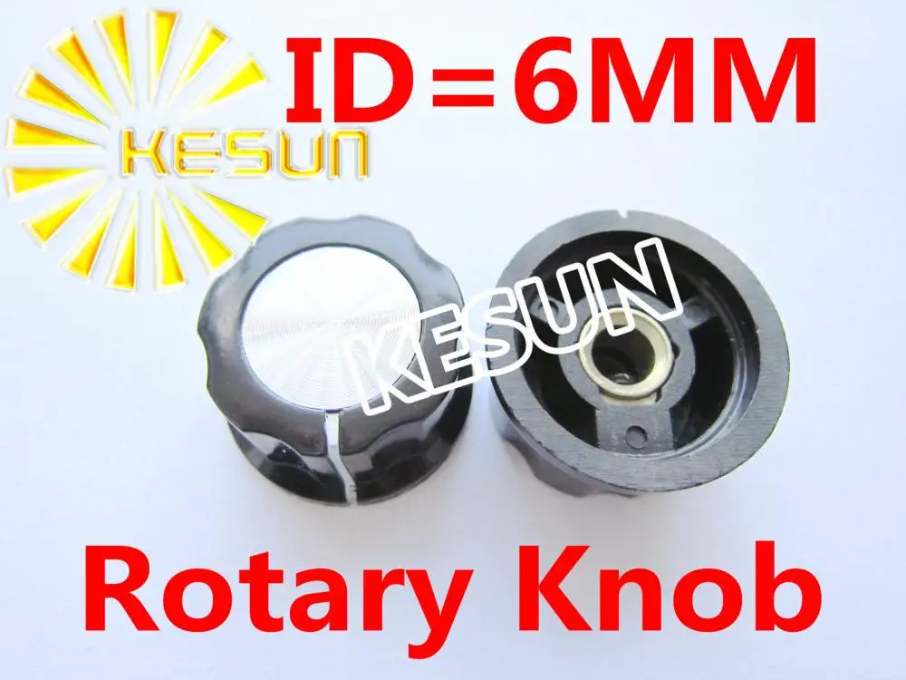 A-03RN99D JN-A03 4MM 6MM 6.4MM Potentiometer Rotary Knob x 100PCS For WTH118 WX110 RV24YN WX112