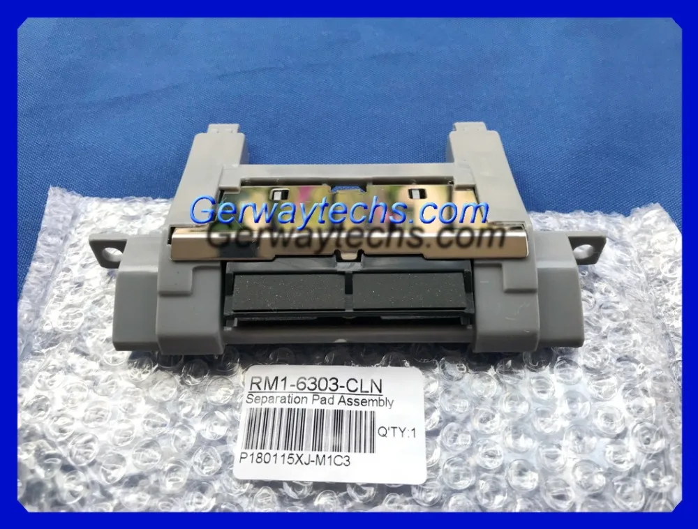 5X GerwayTechs RM1-6303 RM1-6303-000 RM1-6303-000CN HPLaserJet P3015 P3015d P3015dn P3015n P3015x Separation Pad Assembly