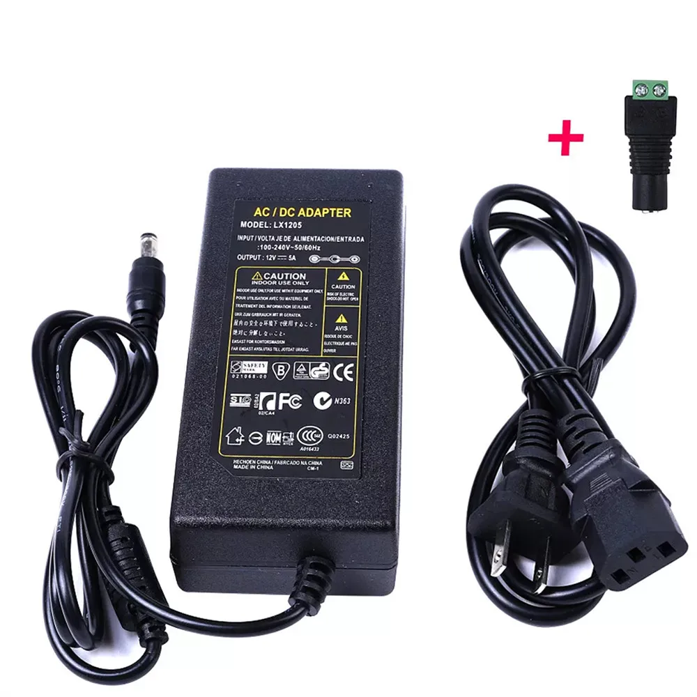 Power Adapter Supply DC 12V 1A 2A 3A 4A 5A 6A 7A 8A 10A DC12V Volt Lighting Transformers LED Driver Power Adapter For Strip Lamp