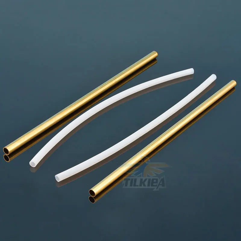 L300/400/500 مللي متر OD 9 مللي متر/10 مللي متر أنبوب دائري معدني أنبوب نحاسي أنبوب بلاستيكي لـ 6.35 مللي متر 1/4 ''المرن كابل عمود مرن نموذج بناء #2