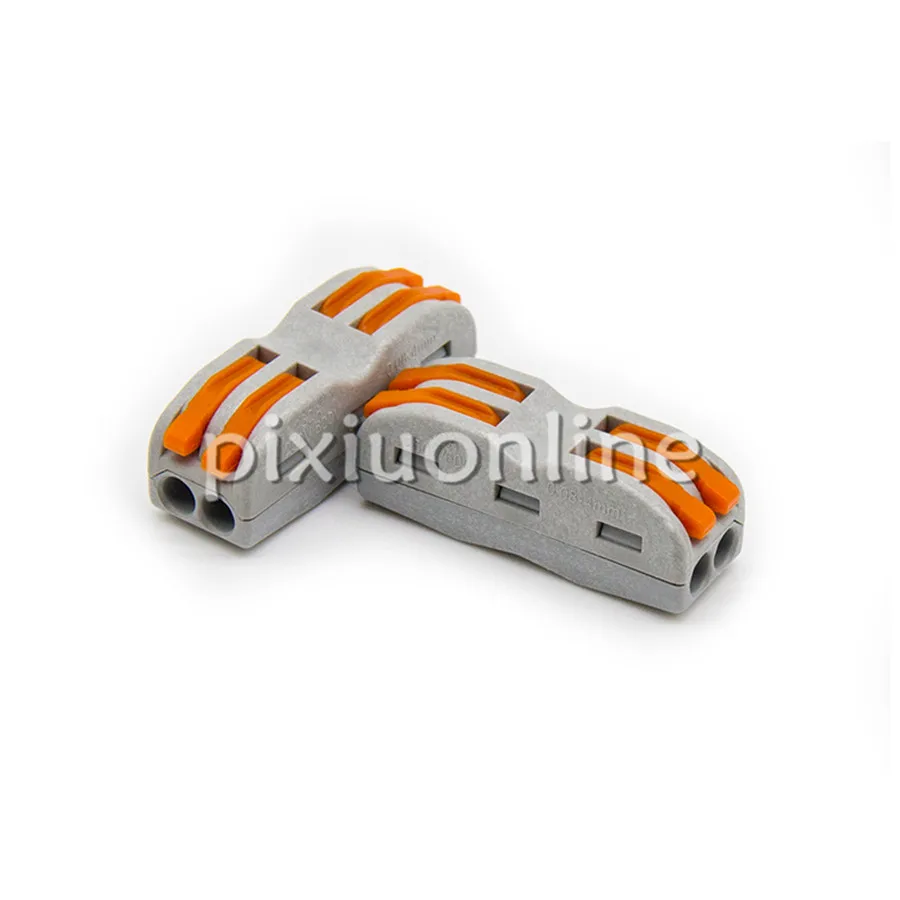 2pcs/bag DS718 All-powerful Wire Connect Terminal 2input 2output Fast Connector Free Russia Shipping