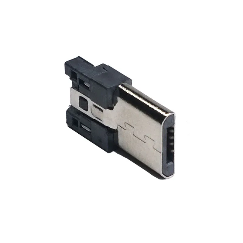 20 pçs/lote 5 Pinos Conectores USB USB Macho Reservatório  Conector Micro USB Jack Plug Cauda Sockect Terminais