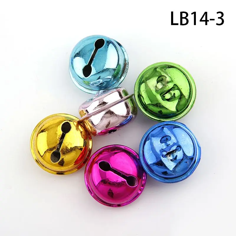 10PCS 18mm Big School Metal Jingle Bells Loose Beads Festival Party Decoration/Christmas Tree Decorations/DIY Crafts Accessories