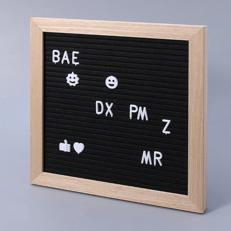 NNRTS ceartive Characters For Felt Letter Board 340 Piece Numbers For Changeable Letter Board Christmas school office supplies