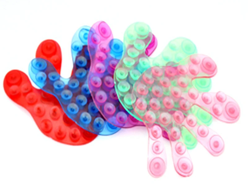 

1000pcs/lot Fast shipping Double Magic Plastic Sucker, Super Strong Double Sided Suction Cup Bathroom Accessories random styles