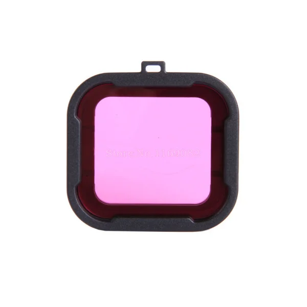 4ชิ้นสีใหม่S Nap-onดำน้ำที่อยู่อาศัยเลนส์มาโครกรองแก้วสำหรับHD Goproฮีโร่3 + GOโปร