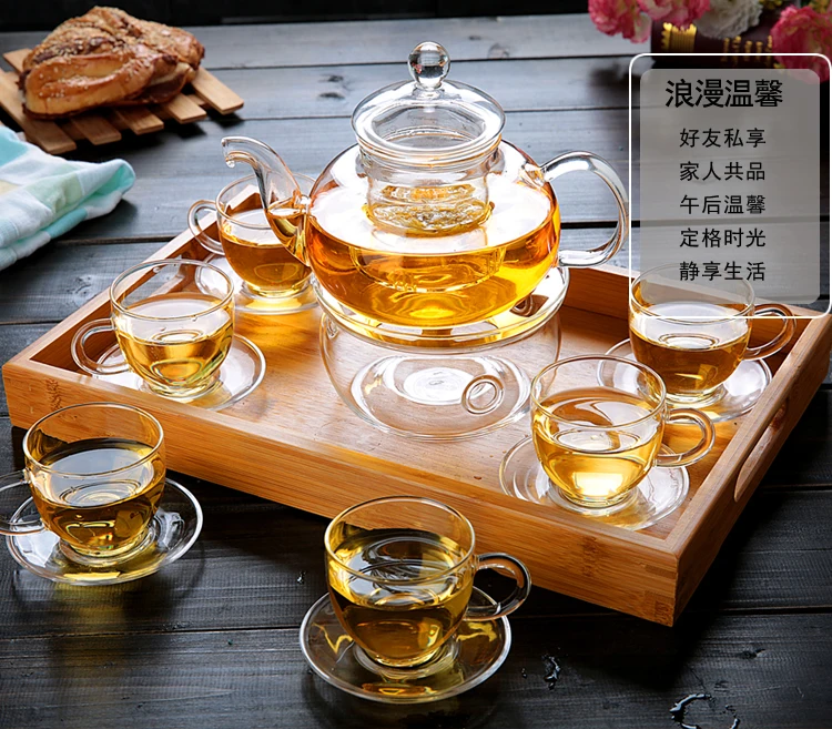 best choice glass teaset, whole teapot sets, Home ware gift teapot kettle supply,600-800ml glass tea set