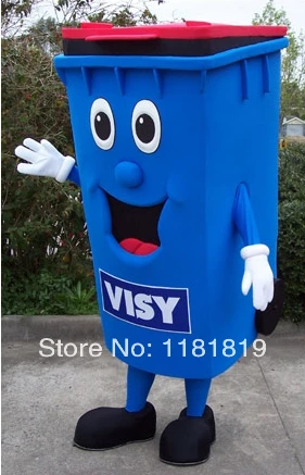 MASCOT waste bin mascot costume custom fancy costume anime cosplay kits mascotte fancy dress carnival costume