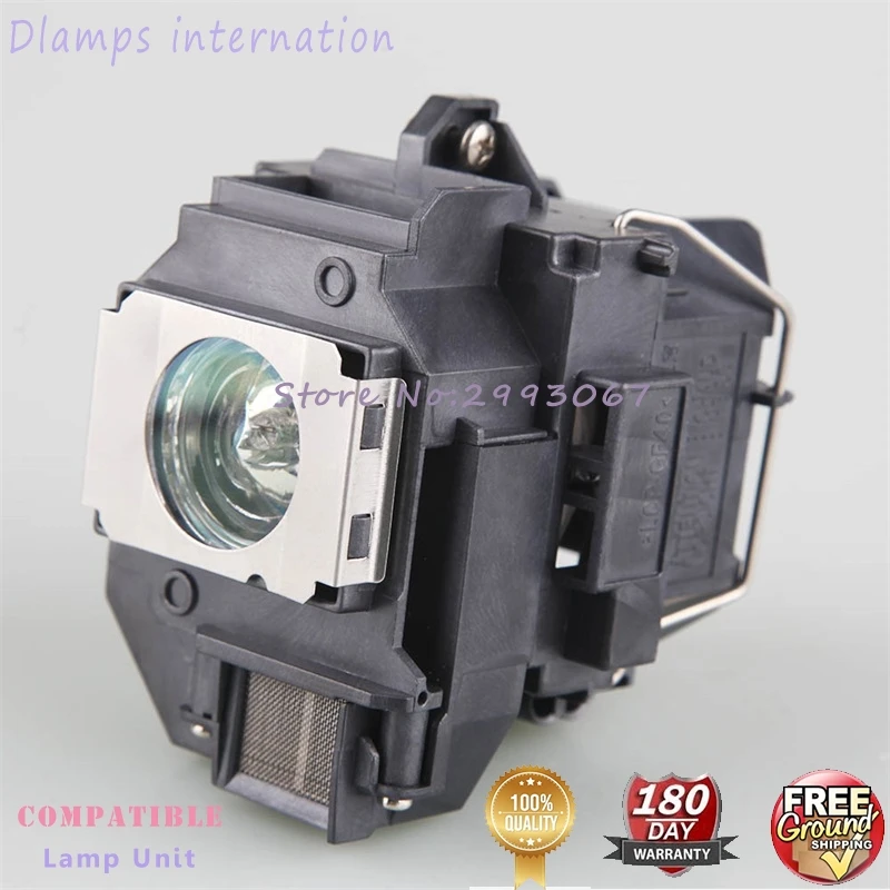 compatible EB-X92 EB-S10 EX3200 EX5200 EX7200 PowerLite S9 VS200 1220 1260 EB-S9 EB-S92 EB-W10 EB-W9 ELPLP58 for EPSON Projector