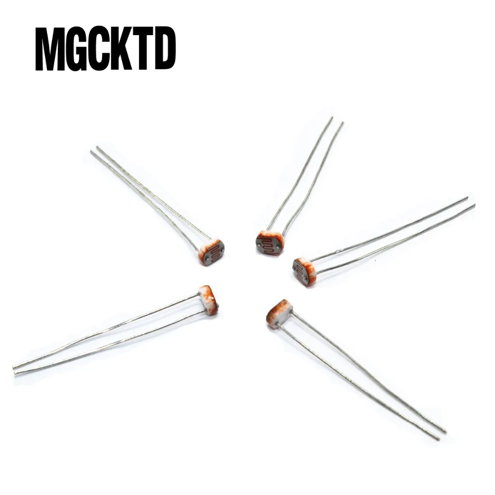 20pcs Photo Light Sensitive Resistor Photoresistor Optoresistor 5mm GL5528