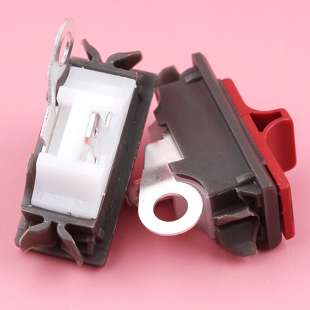 2pcs On Off Stop Switch For Husqvarna 36 136 137 141 142 181 242 254 257 394 395 3120 Chainsaw Spare Parts