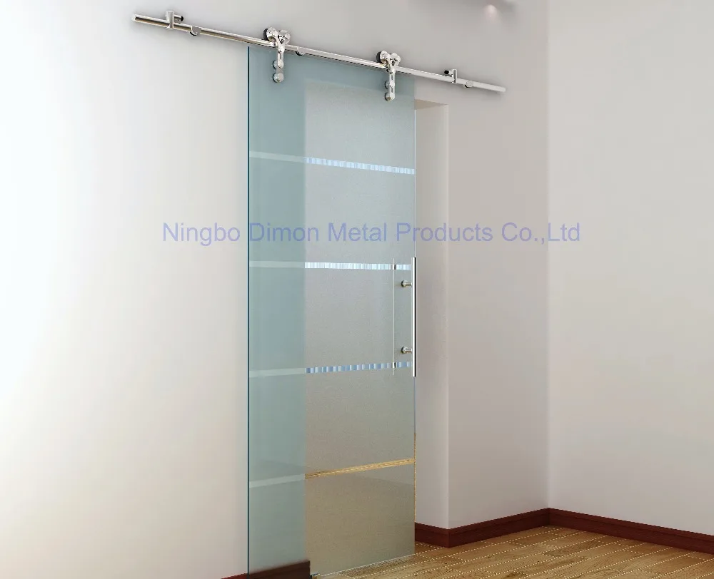 Dimon America Style Stainless Steel 304 Glass Sliding Door Hardware DM-SDG 7003