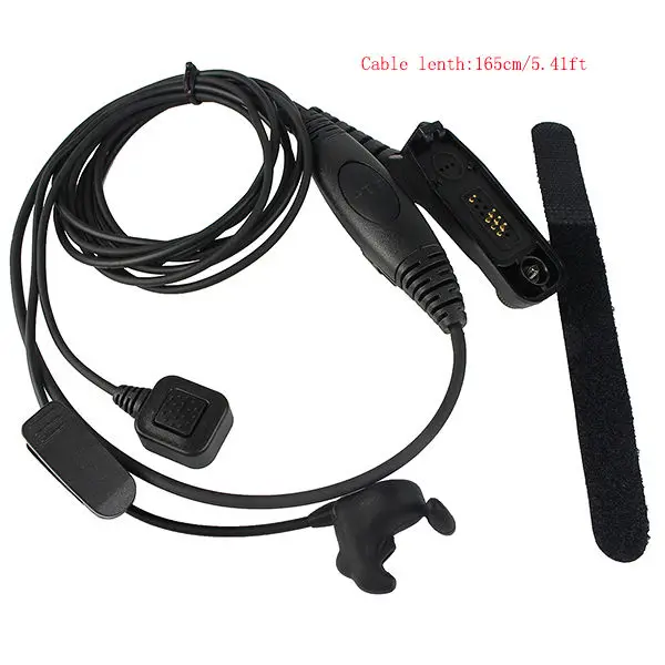 

Dual PTT Ear Bone Conduction Earpiece Microphone for Motorola Radio XPR6000/6100