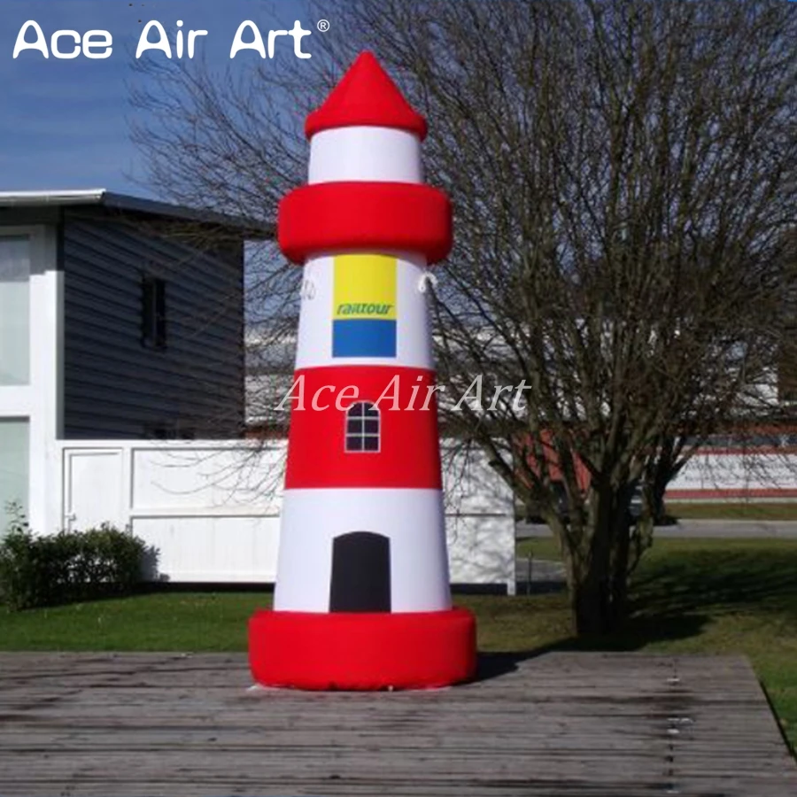 

Beautiful Standing Giant Decoration Inflatable Tower Replica For Party And Event