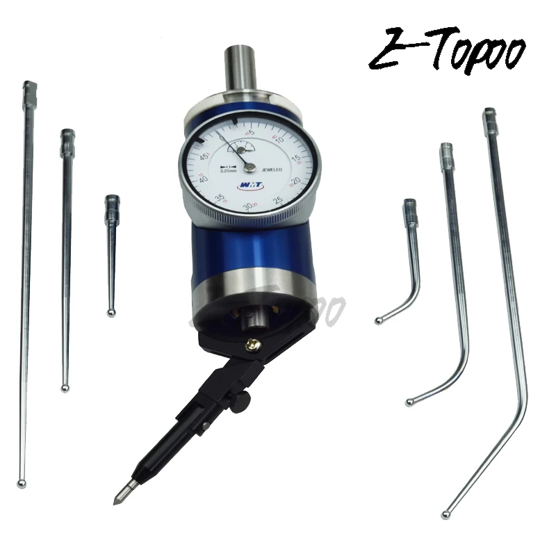 1Set Koaxial Zentrierung Messuhr Set 0-3mm Center Finder Fräsen Werkzeug 0,01mm Genauigkeit mit holz Box Zentrierung Anzeige – Detail 4
