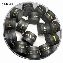 60pcs ZARSIA Black colors Tennis overgrips,Pressure point Tennis Racket Grips,dry feel Anti-skid sweat absorbed wraps