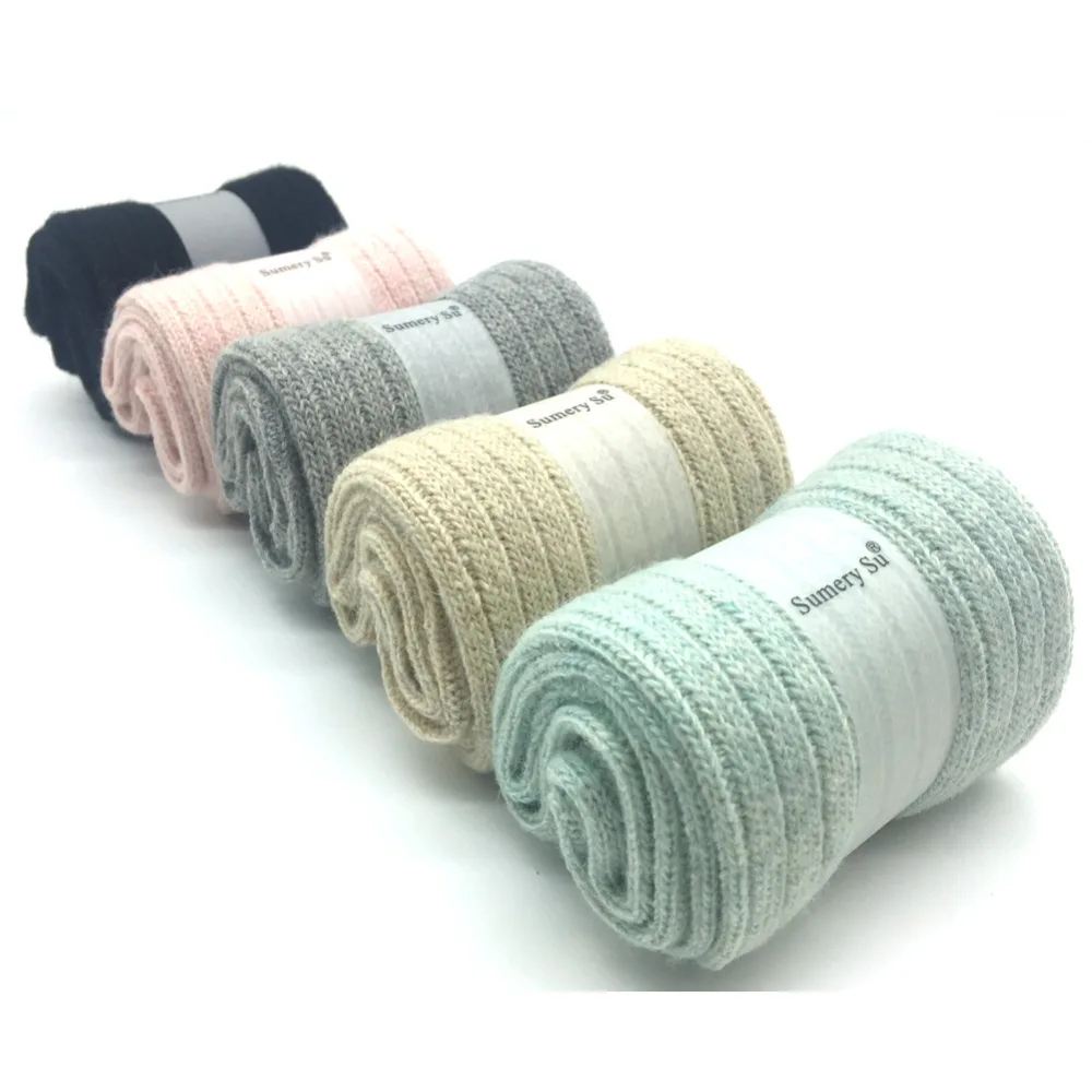 5 Pairs/Lot Wool Socks Women Thick  Winter Warm Cashmere Socks Ladies Girls