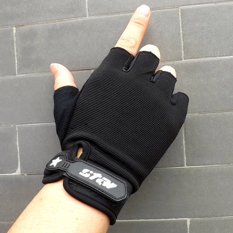 (S-2XL)Adult Kids Tactical Half Finger Fishing Gloves Anti-Slip Outdoor Sport Mittens Camouflage Airsoft Shooting Hunting Gloves
